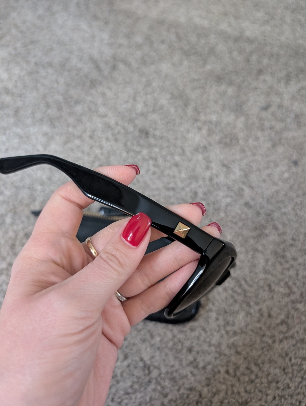 Anine Bing Black Sunglasses - Picture 2 of 4